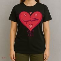 Love In Arabic Heart Gift T-Shirt thumb 4