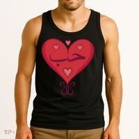 Love In Arabic Heart Gift Tank Top thumb 3