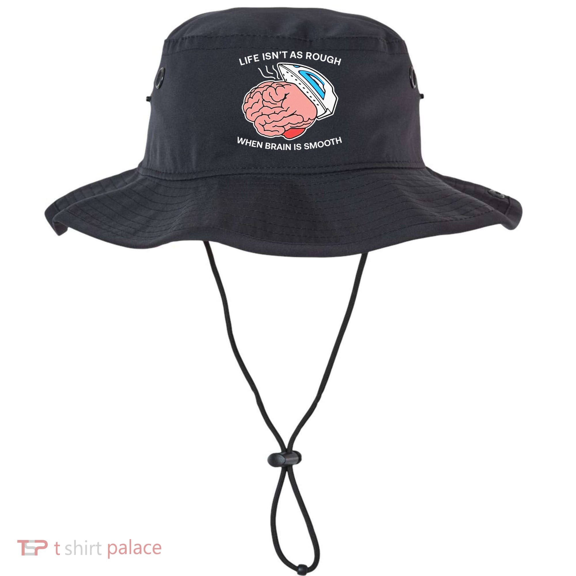 Life Isn’t As Rough When Brain Is Smooth Bucket Hat