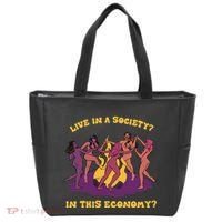 Live In A Society In This Economy Tote Bag thumb 0