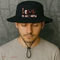 Love Is All I Need Halloween Horror Bucket Hat thumb 2