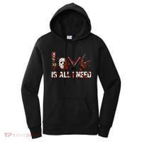 Love Is All I Need Halloween Horror Women's Hoodie thumb 0