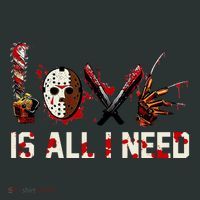 Love Is All I Need Halloween Horror Coaster thumb 2