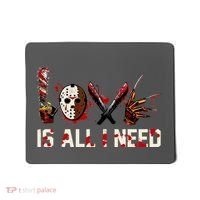 Love Is All I Need Halloween Horror Mousepad thumb 0
