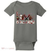 Love Is All I Need Halloween Horror Baby Bodysuit thumb 0