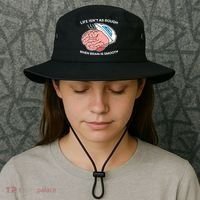 Life Isn’t As Rough When Brain Is Smooth Bucket Hat thumb 3