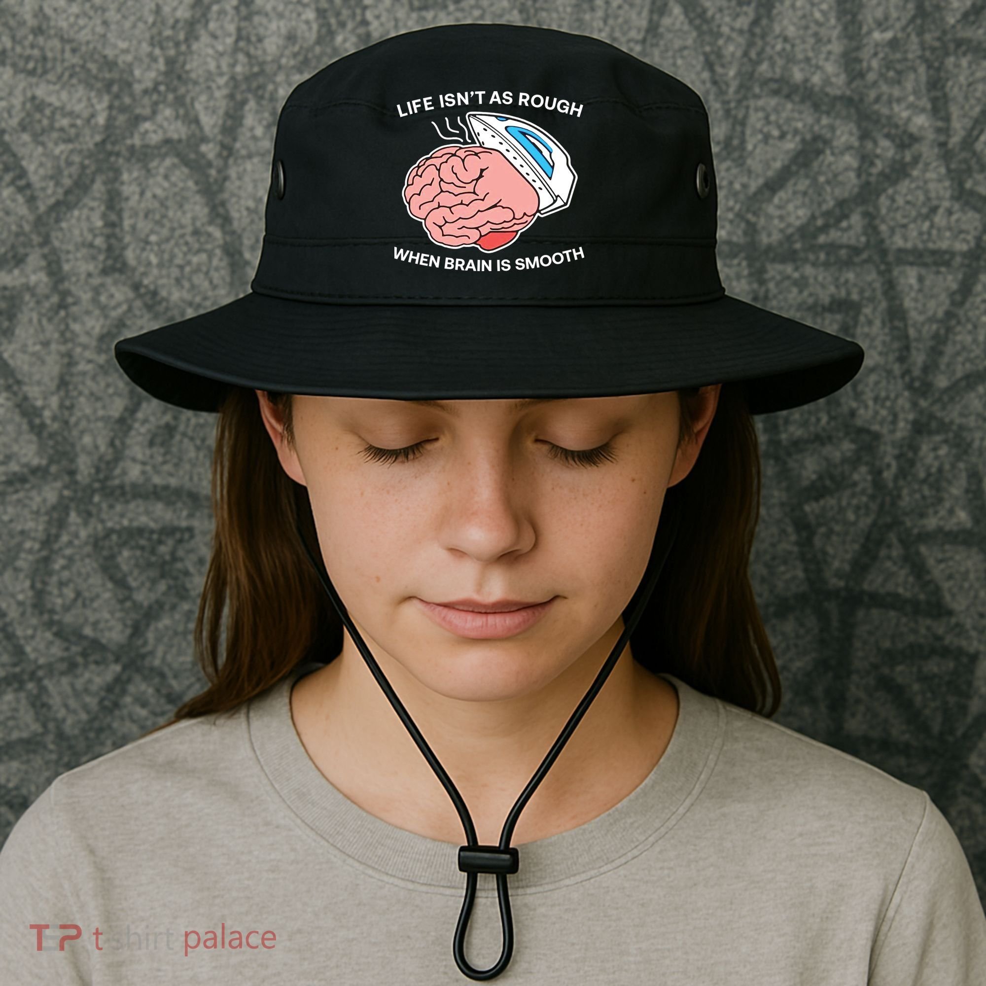 Life Isn’t As Rough When Brain Is Smooth Bucket Hat