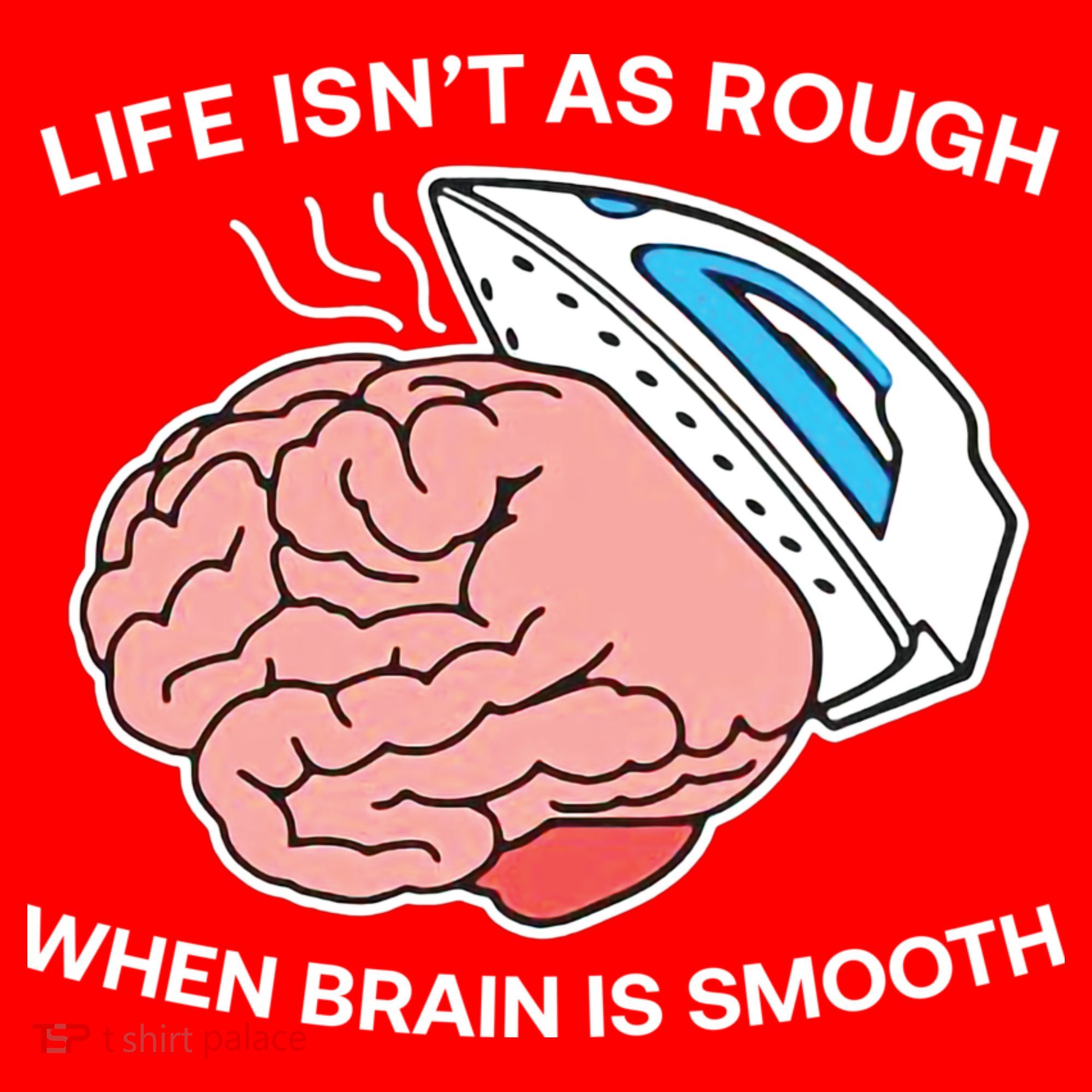 Life Isn’t As Rough When Brain Is Smooth Santa Hat