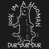 Look Im A Hooman Dur Dur Dur Sweatshirt thumb 3
