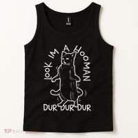Look Im A Hooman Dur Dur Dur Tank Top thumb 2