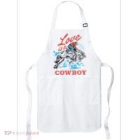 Love Is A Cowboy Funny Cowboy Apron thumb 0