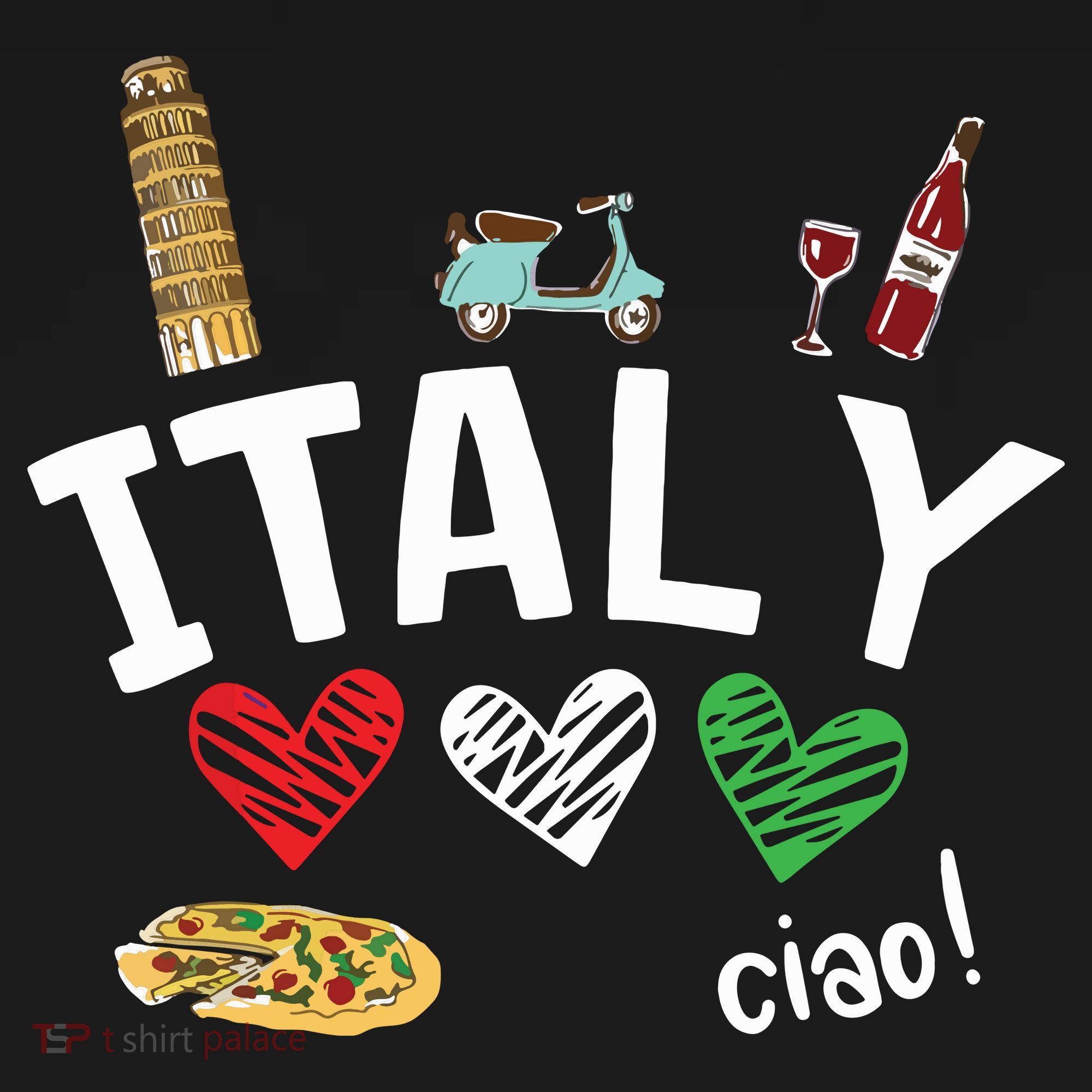 Love Italy And Everything Italian Culture Gift Ornament