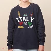 Love Italy And Everything Italian Culture Gift Women's Sweatshirt thumb 0