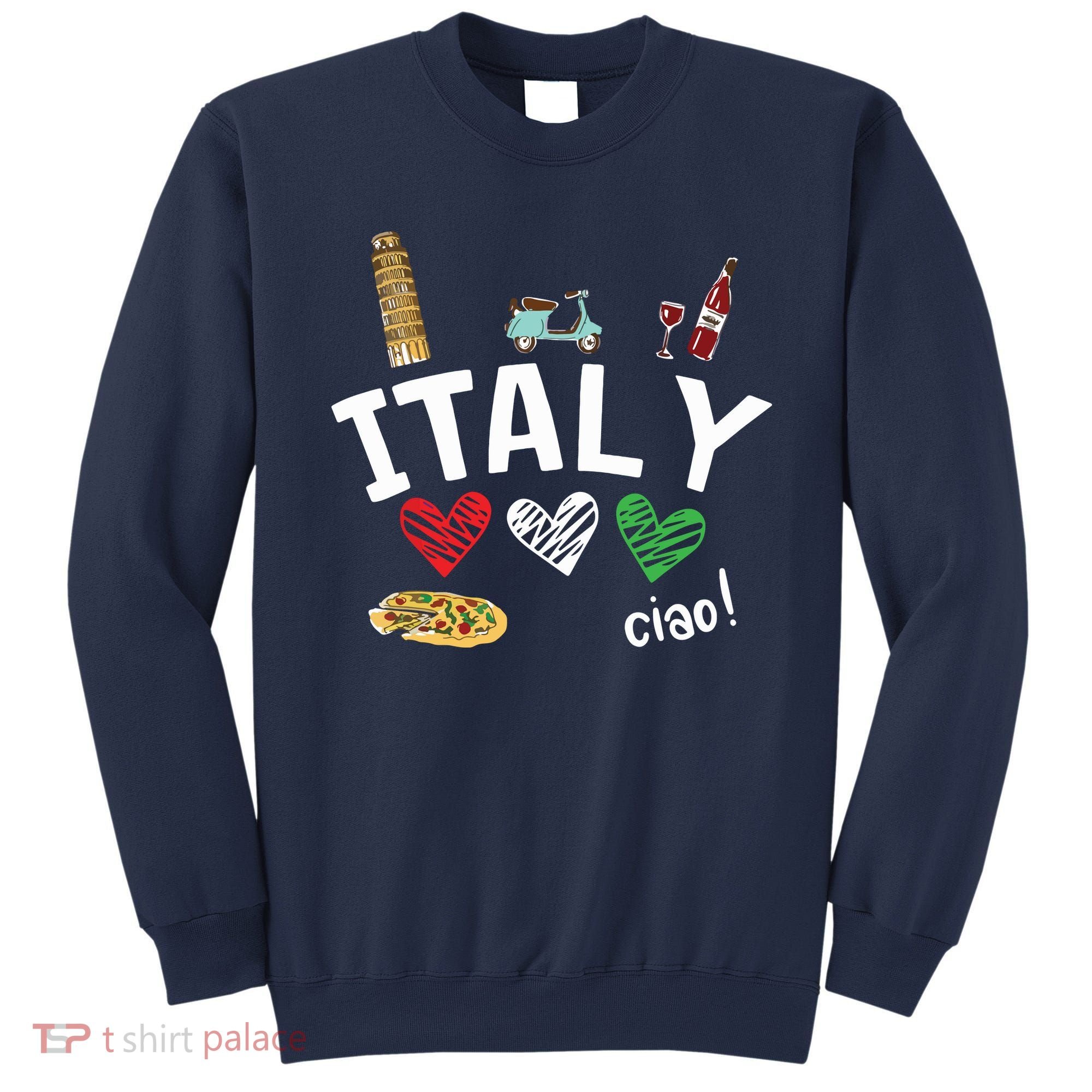 Love Italy And Everything Italian Culture Gift Sweatshirt