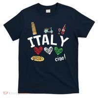 Love Italy And Everything Italian Culture Gift T-Shirt thumb 0