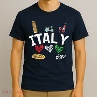 Love Italy And Everything Italian Culture Gift T-Shirt thumb 3