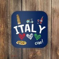 Love Italy And Everything Italian Culture Gift Coaster thumb 0