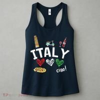 Love Italy And Everything Italian Culture Gift Women's Tank Top thumb 3