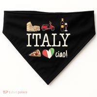 Love Italy And Everything Italian Culture USA-Made Doggie Bandana thumb 0