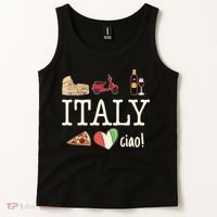 Love Italy And Everything Italian Culture Tank Top thumb 2