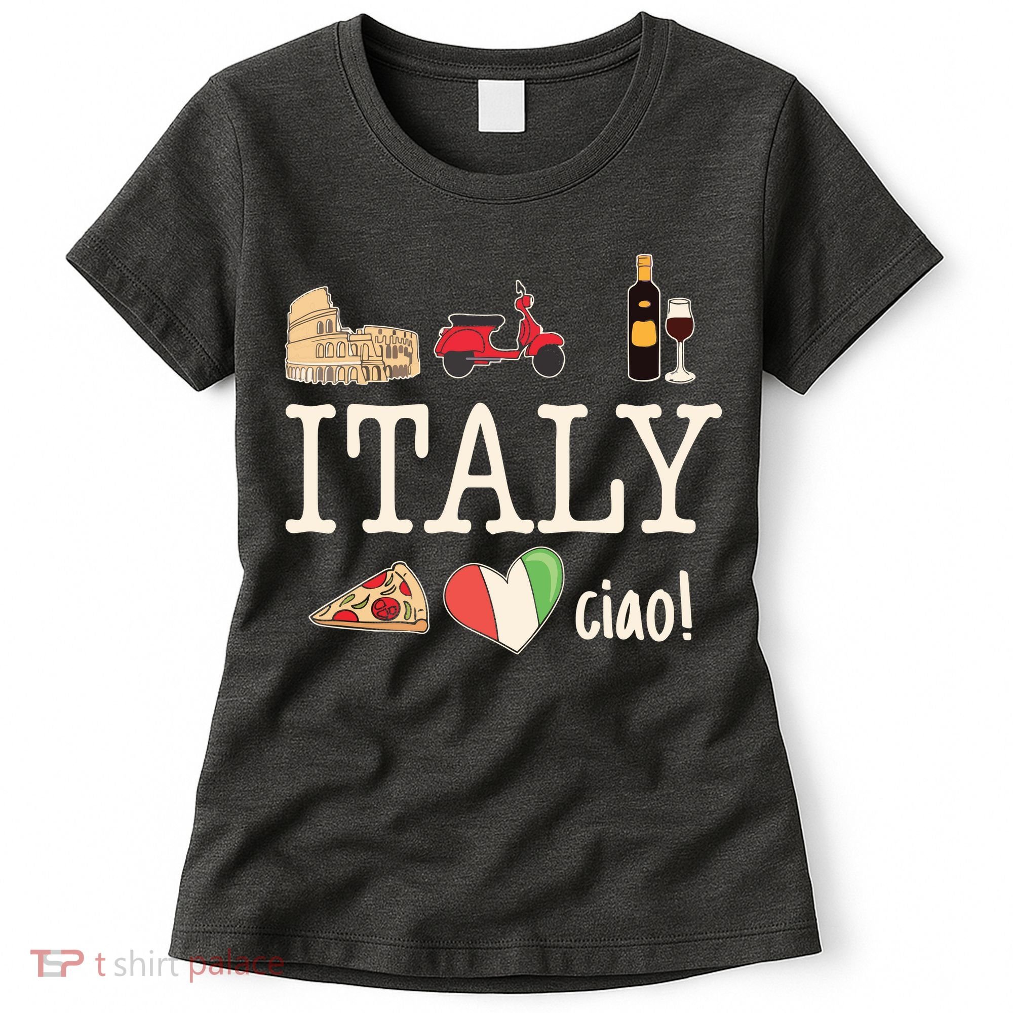 Love Italy And Everything Italian Culture Women's T-Shirt