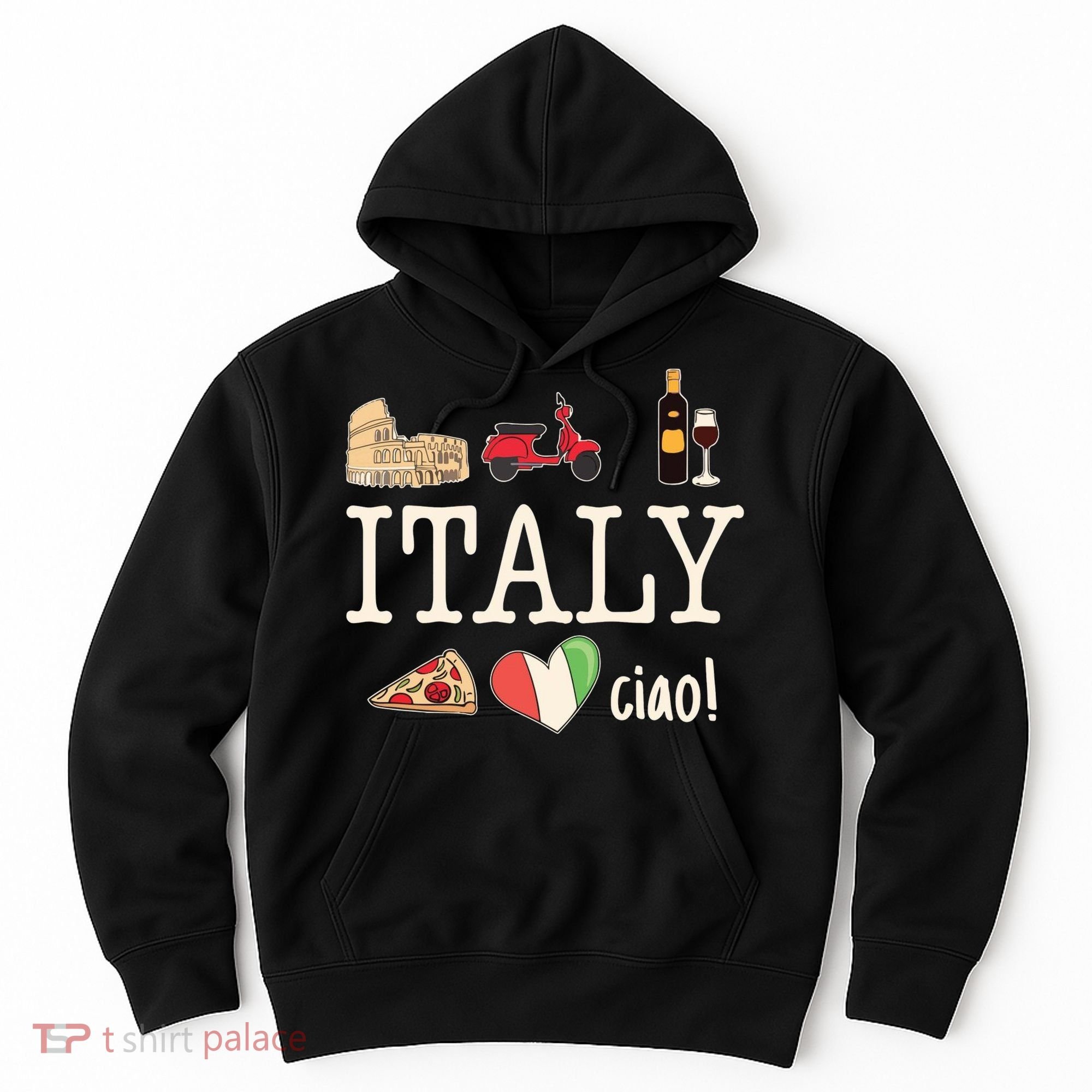 Love Italy And Everything Italian Culture Hoodie