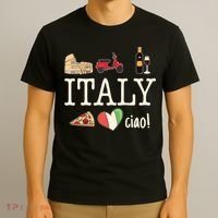 Love Italy And Everything Italian Culture T-Shirt thumb 3