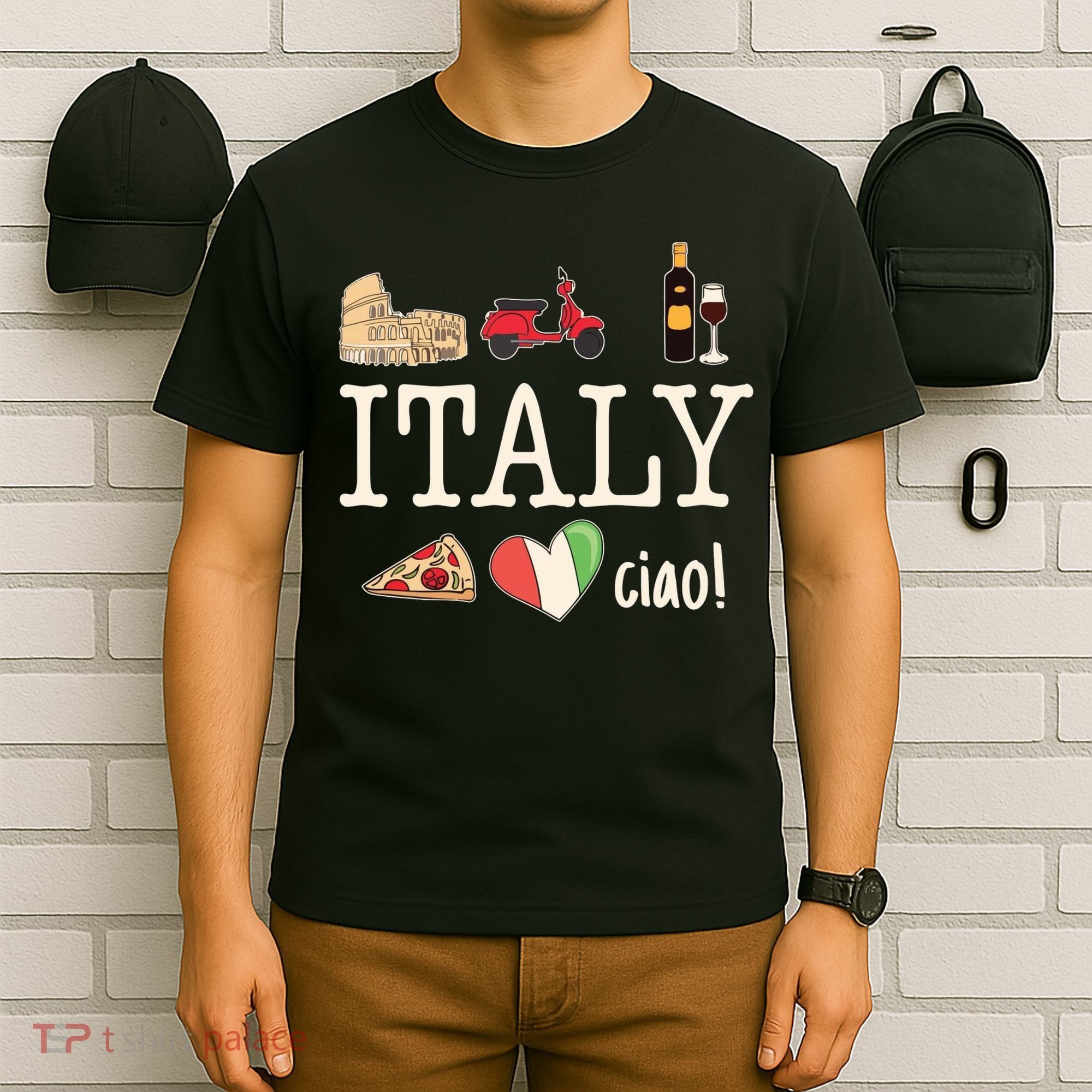Love Italy And Everything Italian Culture T-Shirt