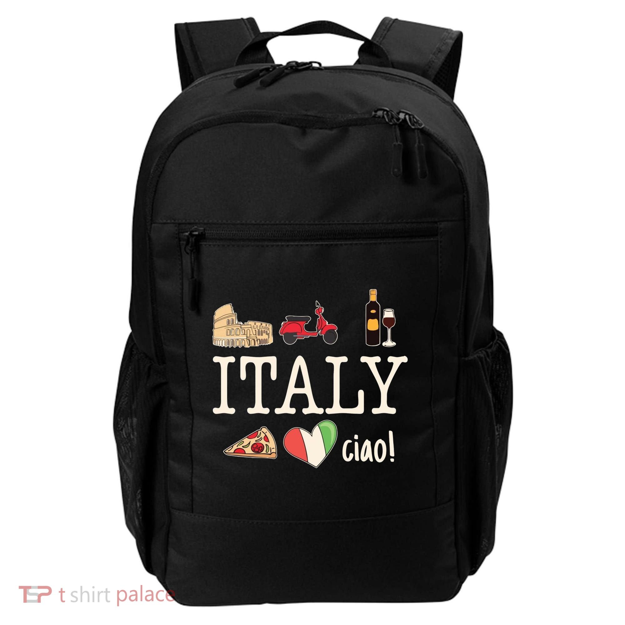 Love Italy And Everything Italian Culture Backpack