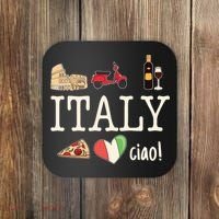 Love Italy And Everything Italian Culture Coaster thumb 0