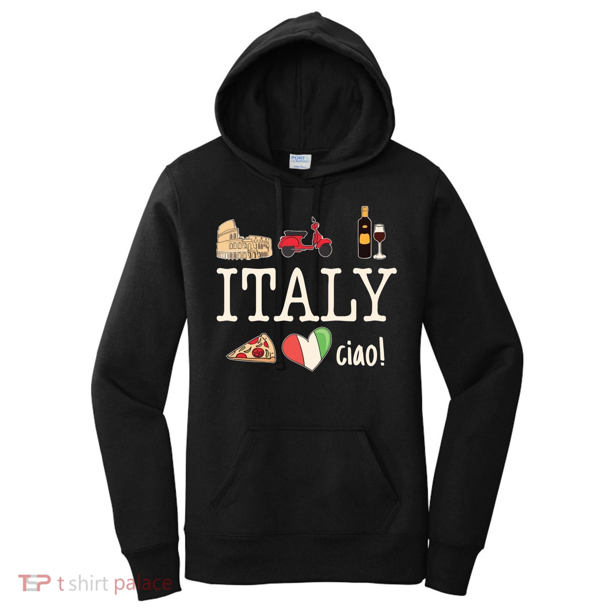Love Italy And Everything Italian Culture Women's Hoodie