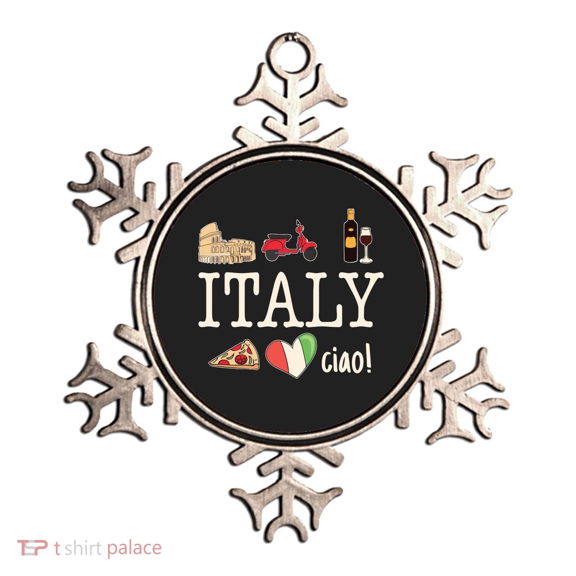 Love Italy And Everything Italian Culture Ornament