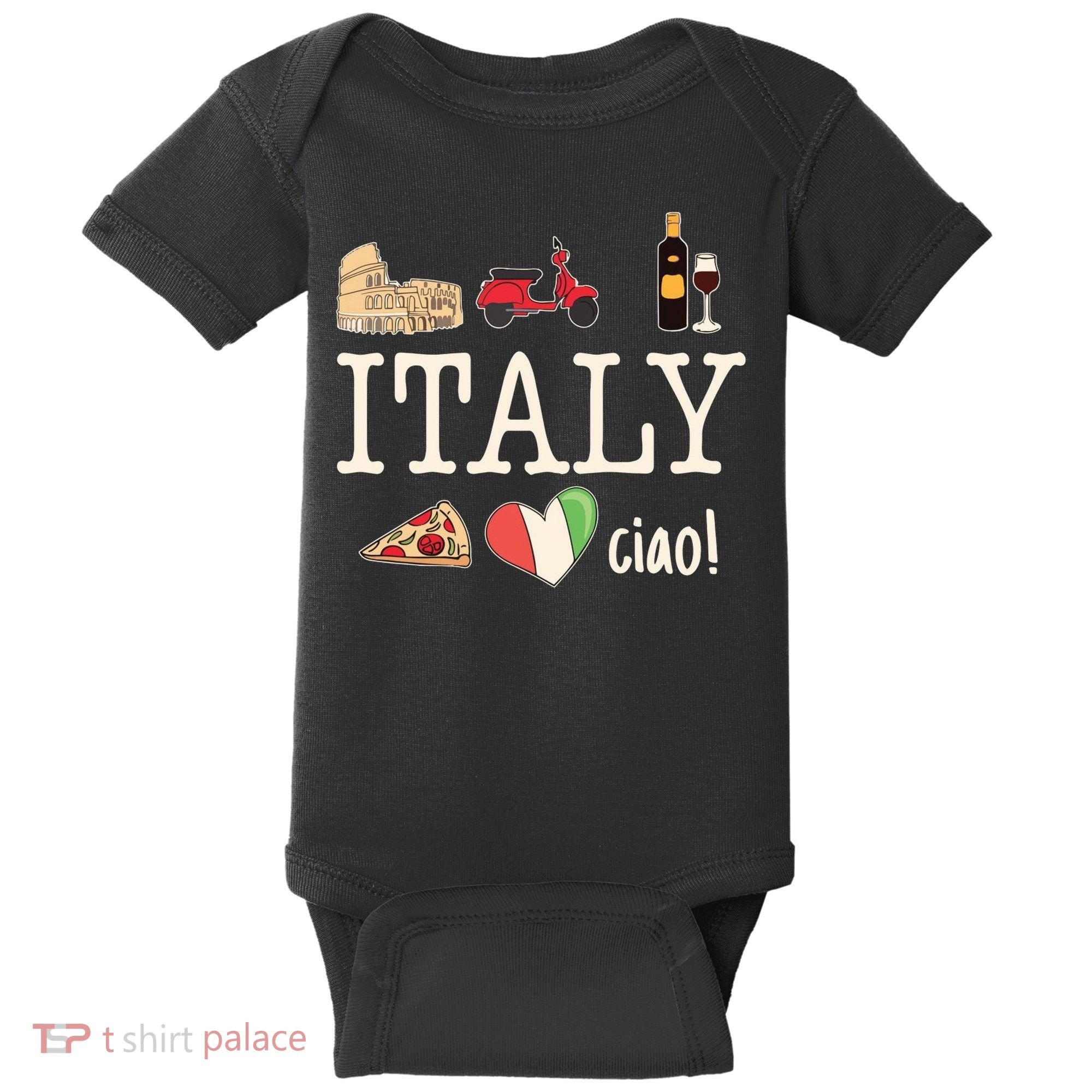Love Italy And Everything Italian Culture Baby Bodysuit