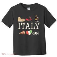 Love Italy And Everything Italian Culture Toddler T-Shirt thumb 0