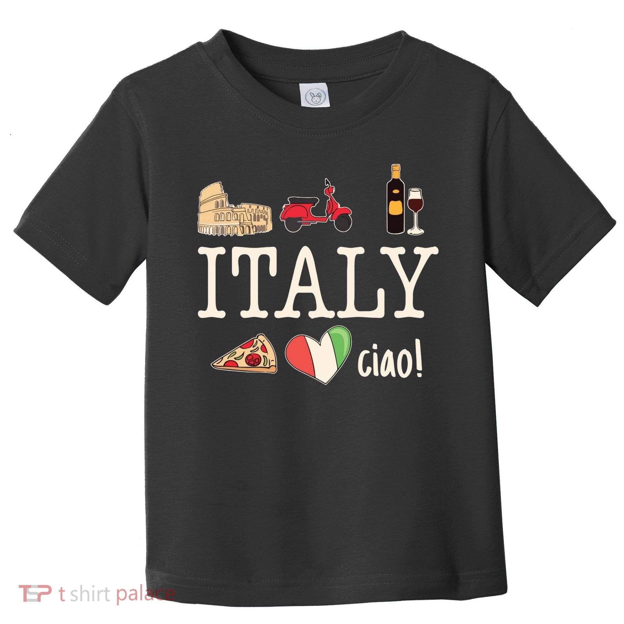 Love Italy And Everything Italian Culture Toddler T-Shirt