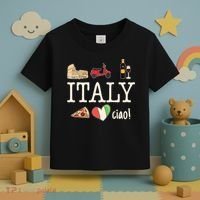 Love Italy And Everything Italian Culture Toddler T-Shirt thumb 3