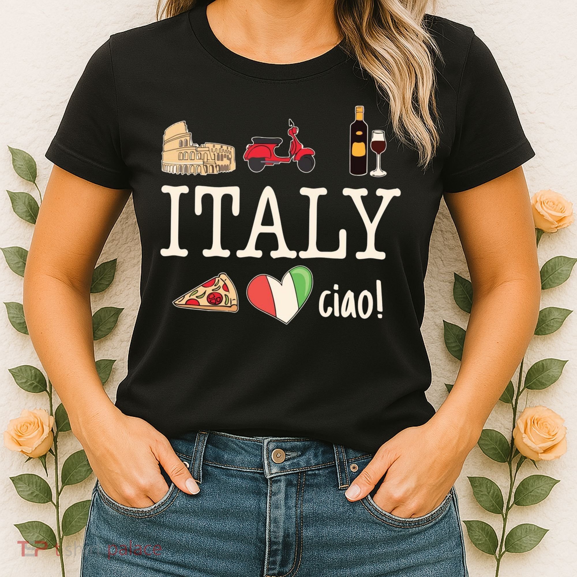 Love Italy And Everything Italian Culture Women's T-Shirt