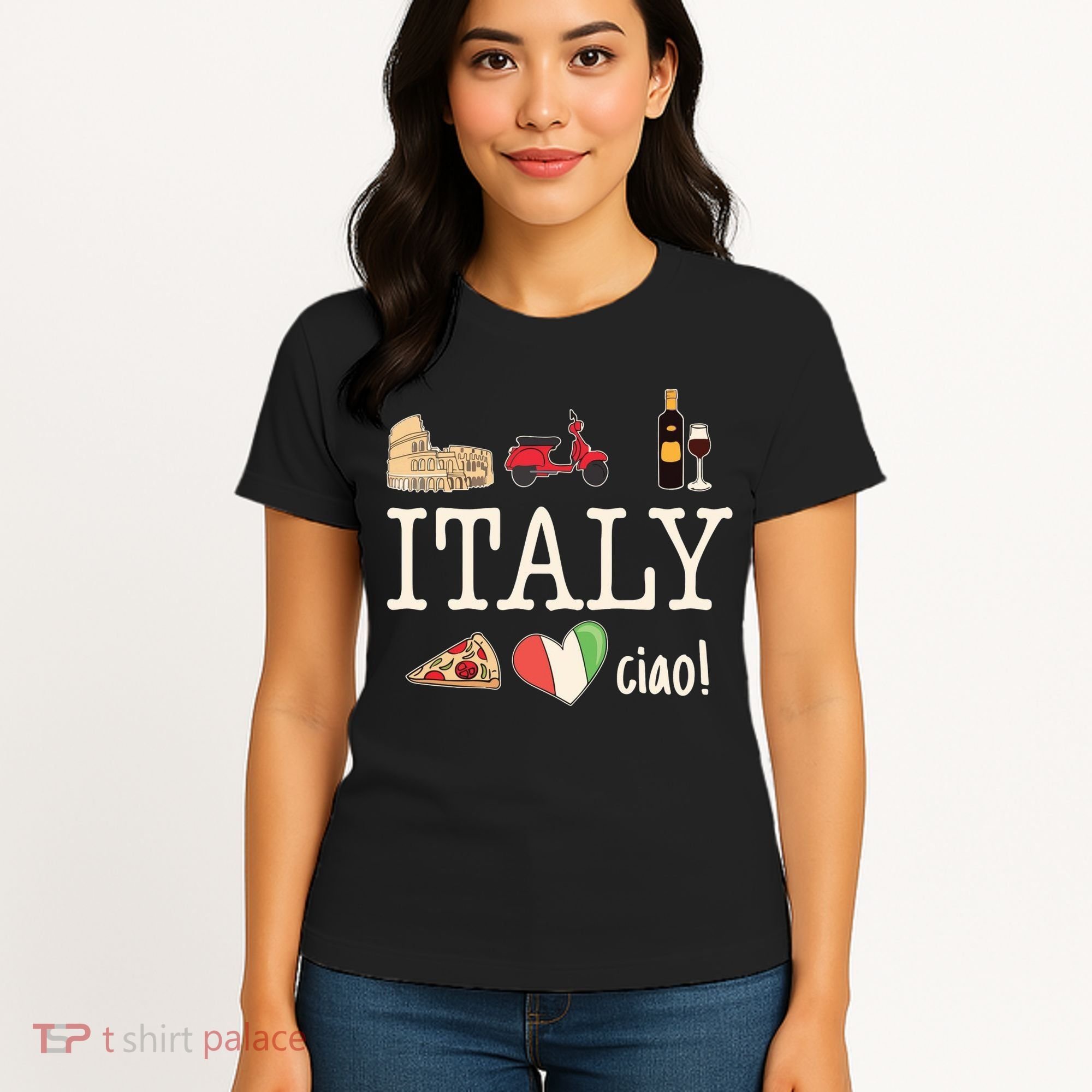 Love Italy And Everything Italian Culture Women's T-Shirt