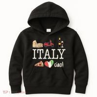 Love Italy And Everything Italian Culture Kids Hoodie thumb 0
