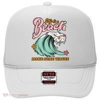 Life Is A Beach Make Some Waves Hat thumb 0