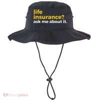 Life Insurance Ask Me About It Novelty Bucket Hat thumb 0