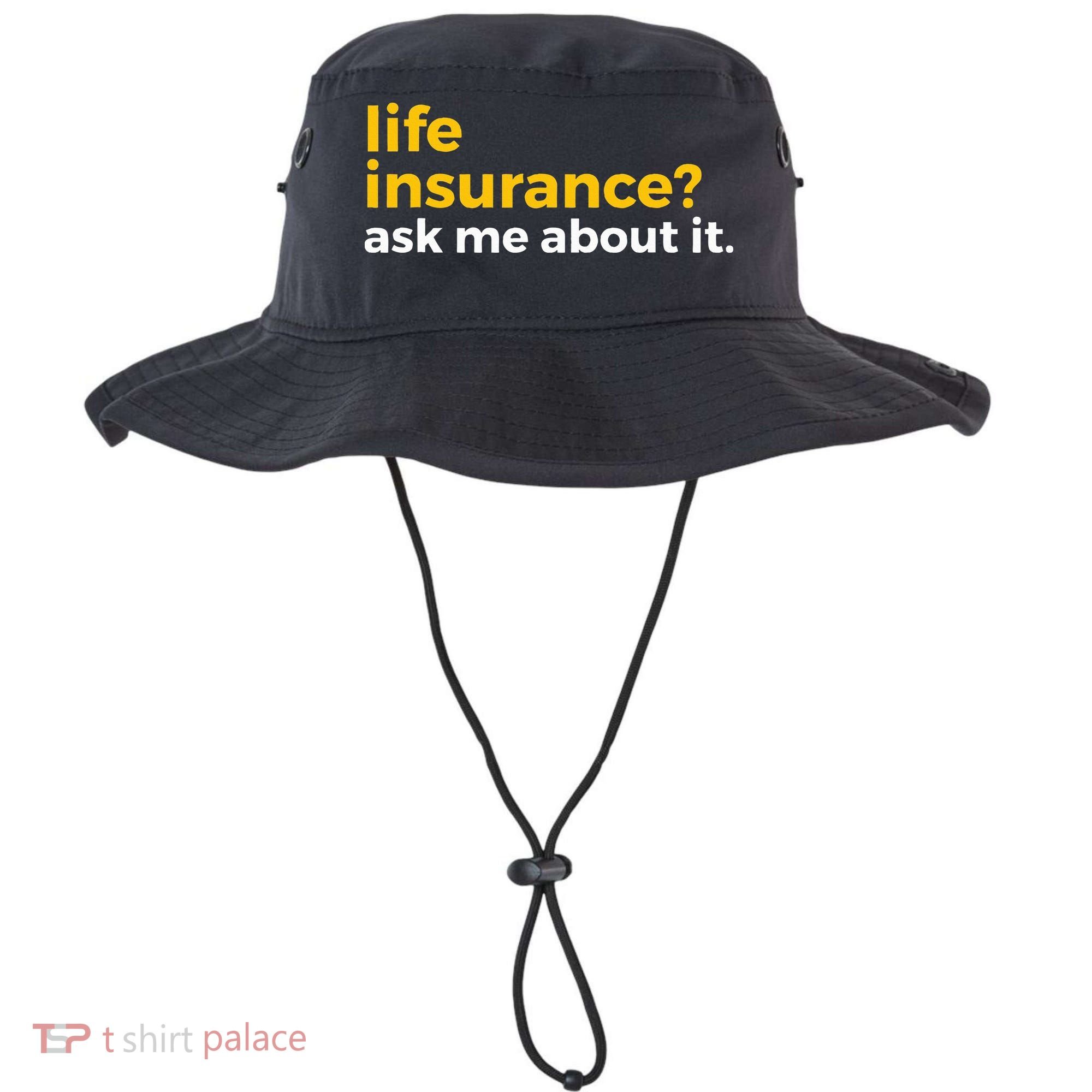 Life Insurance Ask Me About It Novelty Bucket Hat