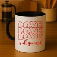 Love Is All You Need Coffee Mug thumb 4