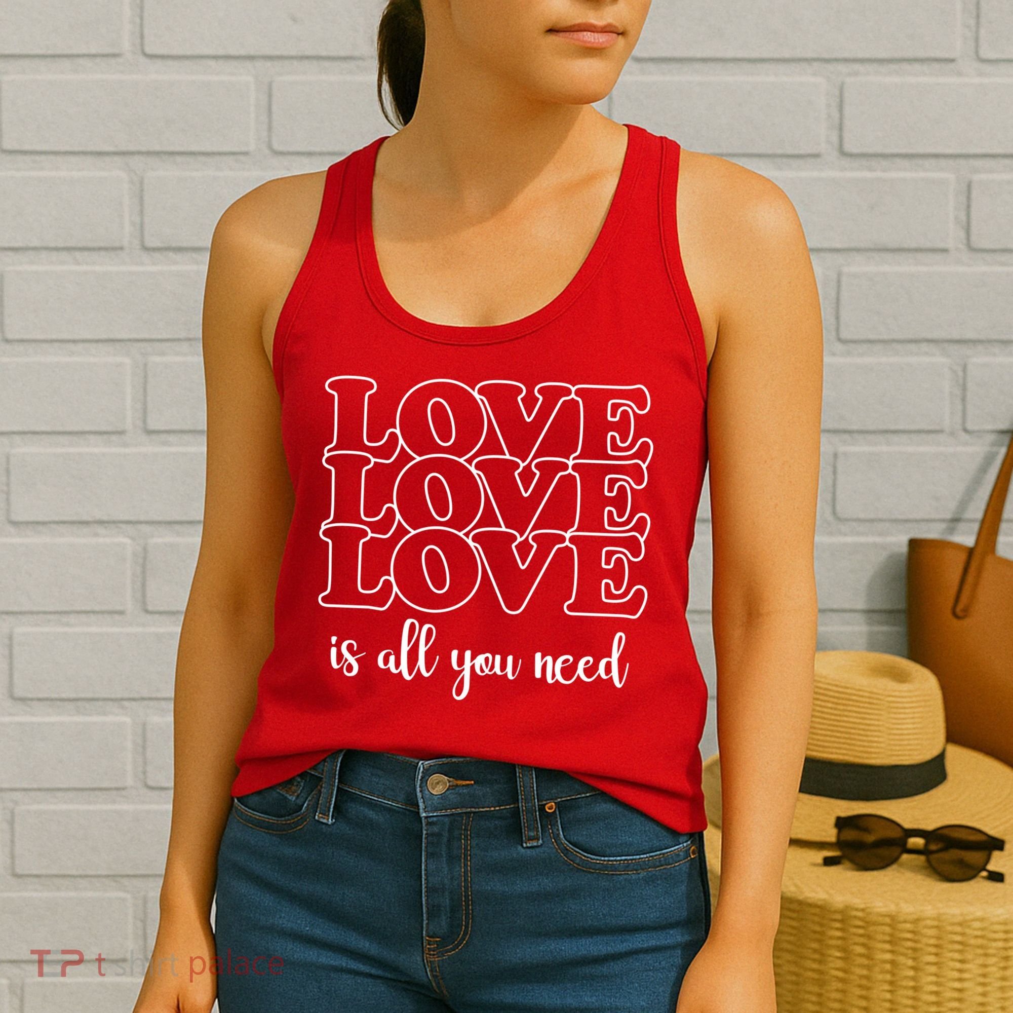 Love Is All You Need Women's Tank Top