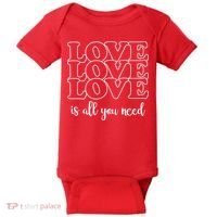 Love Is All You Need Baby Bodysuit thumb 0