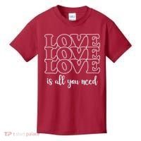 Love Is All You Need Kids T-Shirt thumb 0