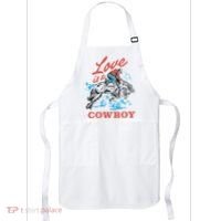 Love Is A Cowboy Funny Cowboy Apron thumb 0