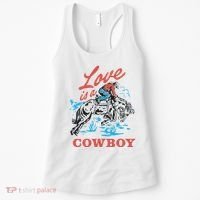 Love Is A Cowboy Funny Cowboy Women's Tank Top thumb 0