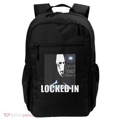 Locked In Alien Funny Extraterrestrial Alien Meme Backpack