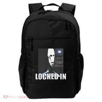 Locked In Alien Funny Extraterrestrial Alien Meme Backpack thumb 0